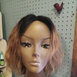 Real short hair wig